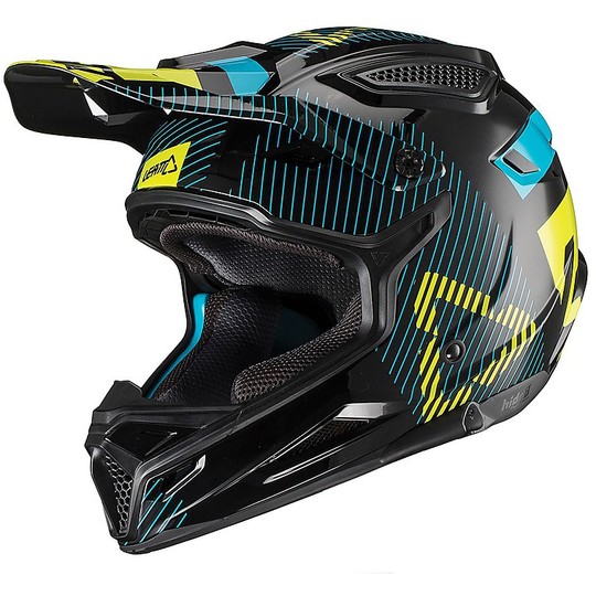Moto Cross Enduro Helmet Leatt GPX 4.5 V19.2 Black Lime