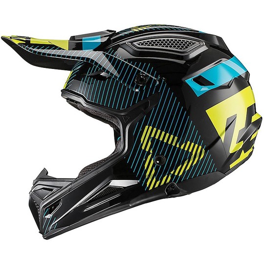 Moto Cross Enduro Helmet Leatt GPX 4.5 V19.2 Black Lime