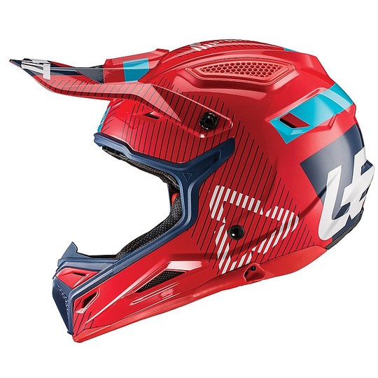 Moto Cross Enduro Helmet Leatt GPX 4.5 V19.2 Red Ink