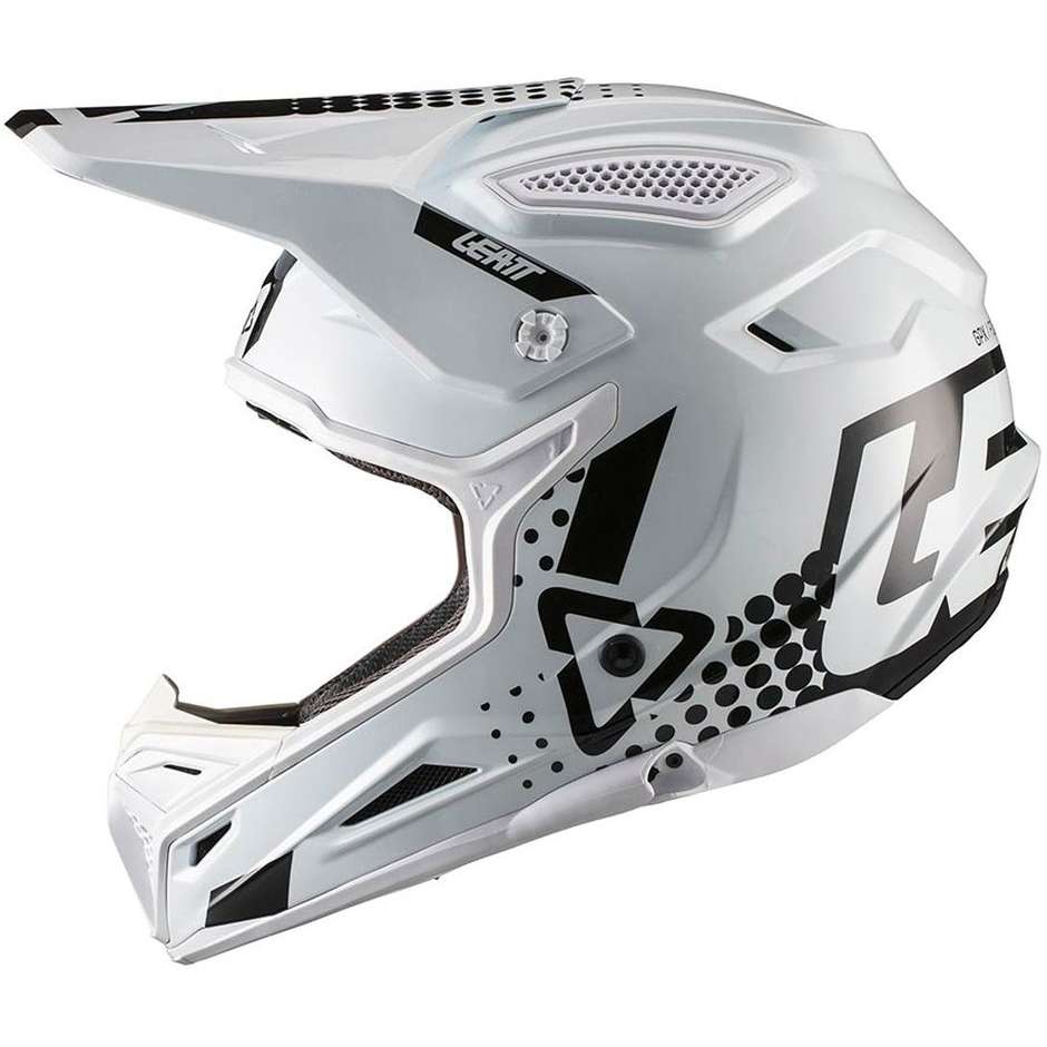 Moto Cross Enduro helmet Leatt GPX 4.5 V20.2 White
