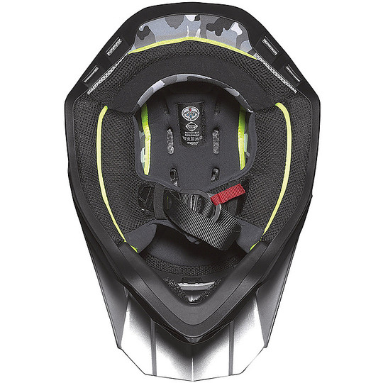 Moto Cross Enduro Helmet Nolan N53 SAVANNAH 065 Black Matt Yellow