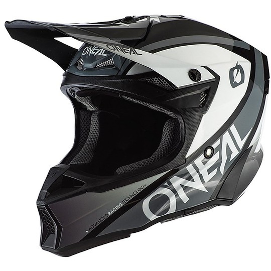 Moto Cross Enduro Helmet O'neal 10 Series CORE White Black