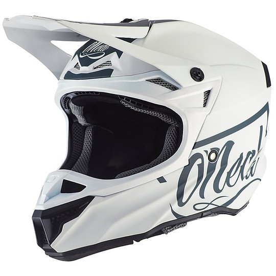 Moto Cross Enduro Helmet O'neal 5 Series RESEDA White