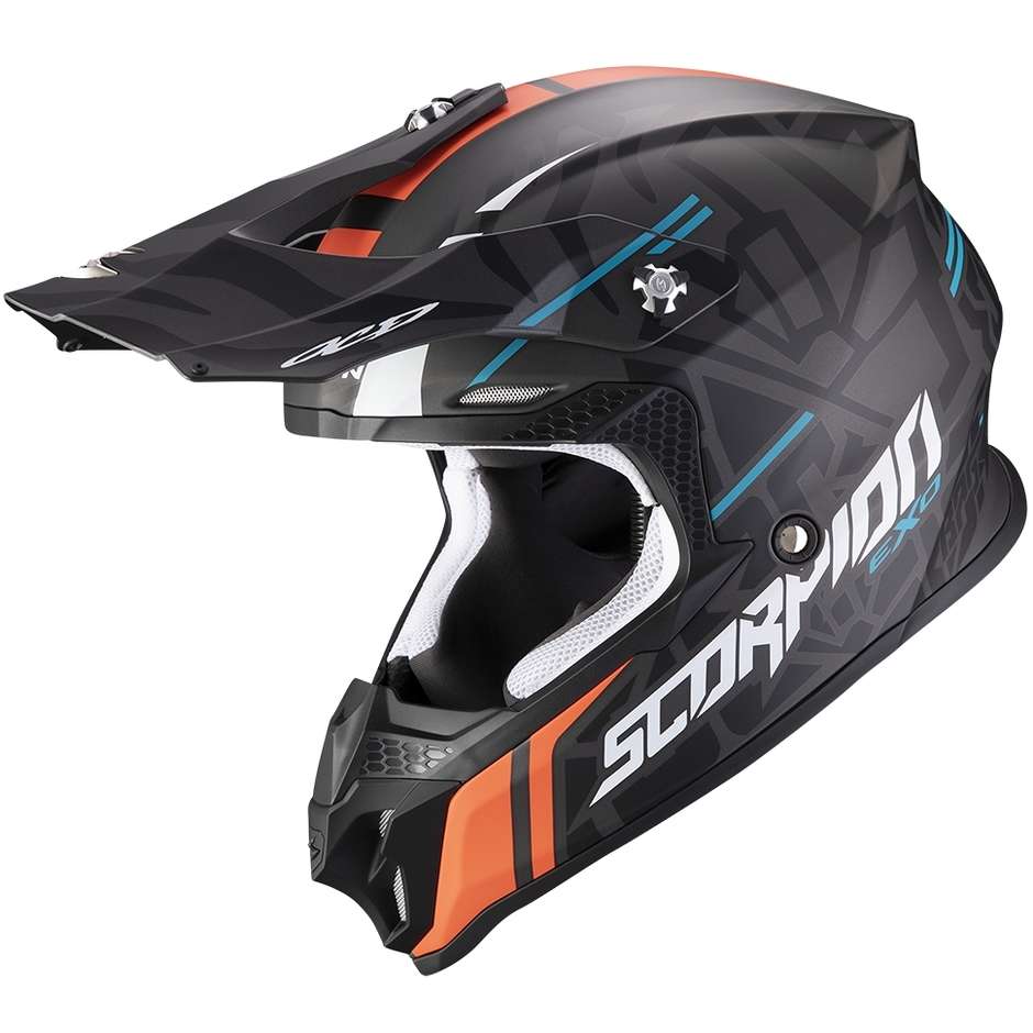 Moto Cross Enduro helmet Scorpion VX-16 AIR ROK II Replica