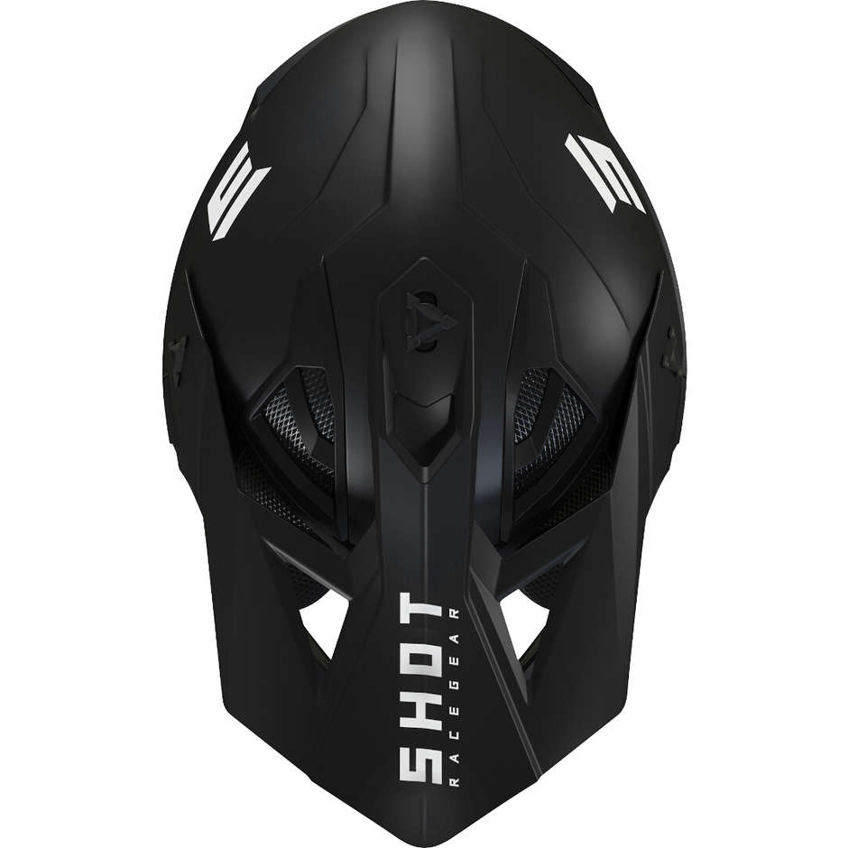 Moto Cross Enduro Helmet Shot LITE SOLID 2.0 Black