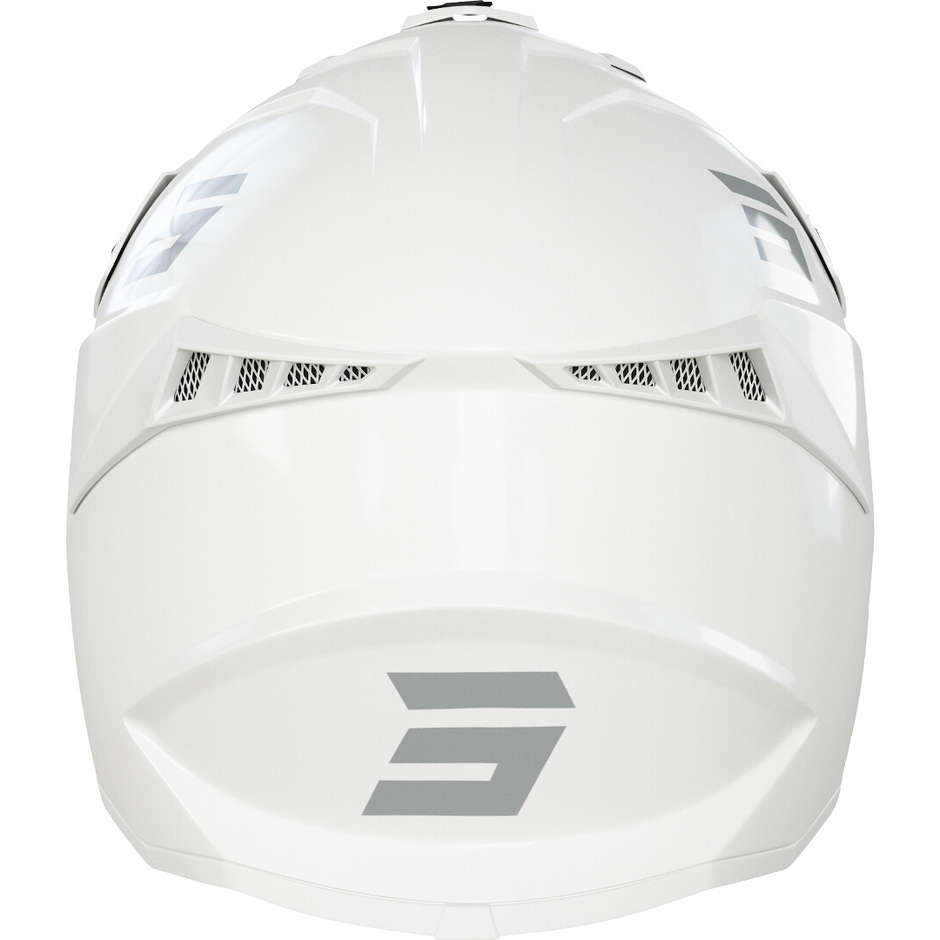 Moto Cross Enduro Helmet Shot LITE SOLID 2.0 White