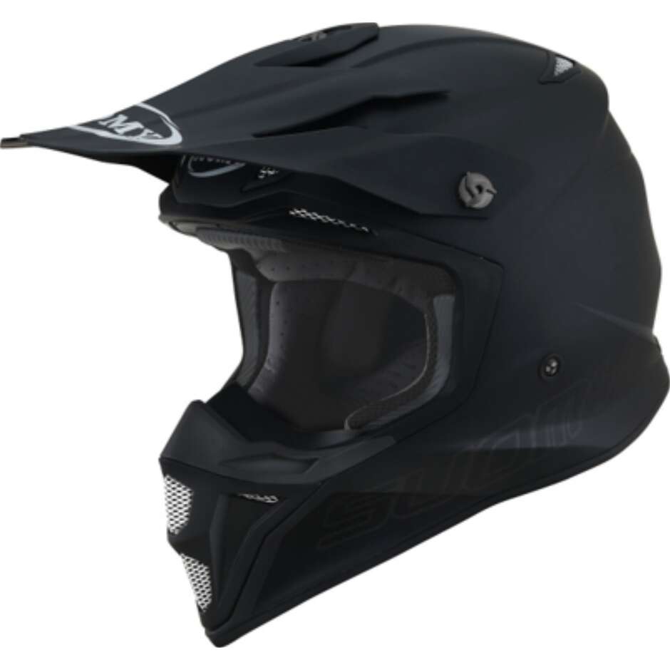 Moto Cross Enduro Helmet Suomy MX SPEED PRO PLAIN Matt Black