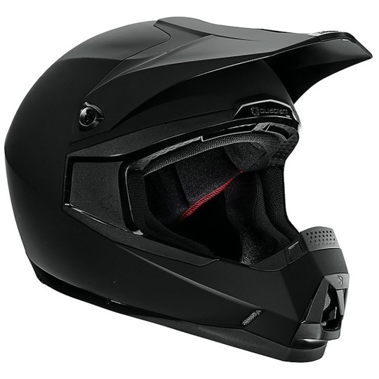 Moto Cross Enduro Helmet Thor Quadrant Matte Black Solid 2015