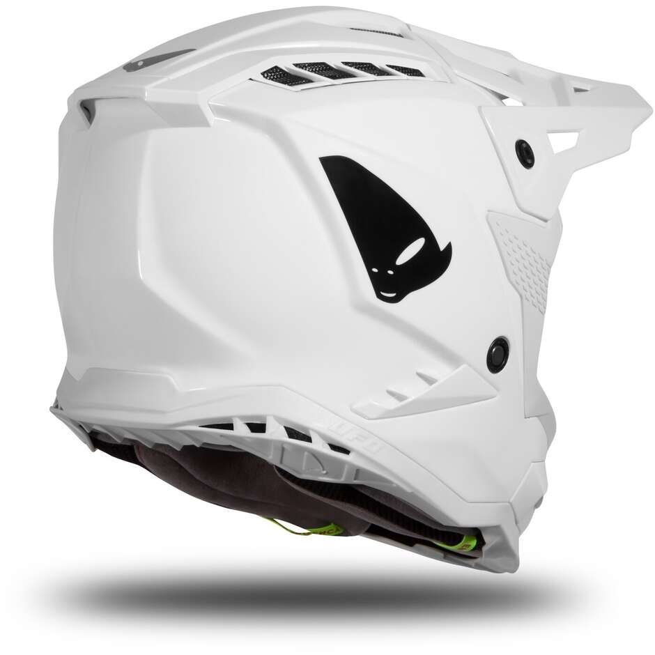 Moto Cross Enduro Helmet Ufo ECHUS White