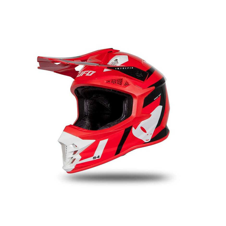Moto Cross Enduro helmet Ufo INTREPID Red Black