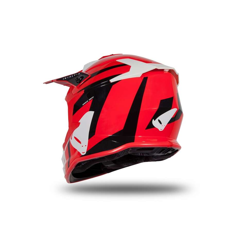 Moto Cross Enduro helmet Ufo INTREPID Red Black