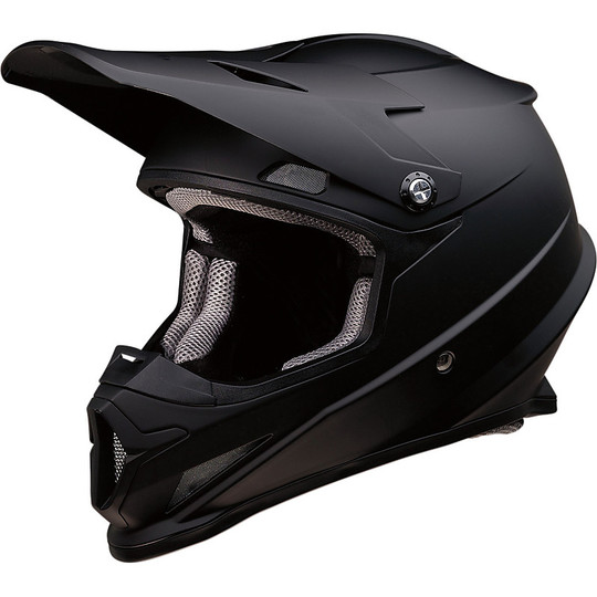 Moto Cross Enduro helmet Z1r Rise Adult Mono Matt Black