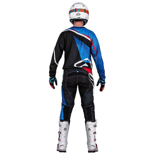 Moto Cross Enduro Hosen Acerbis Profil 2016 Blau Schwarz