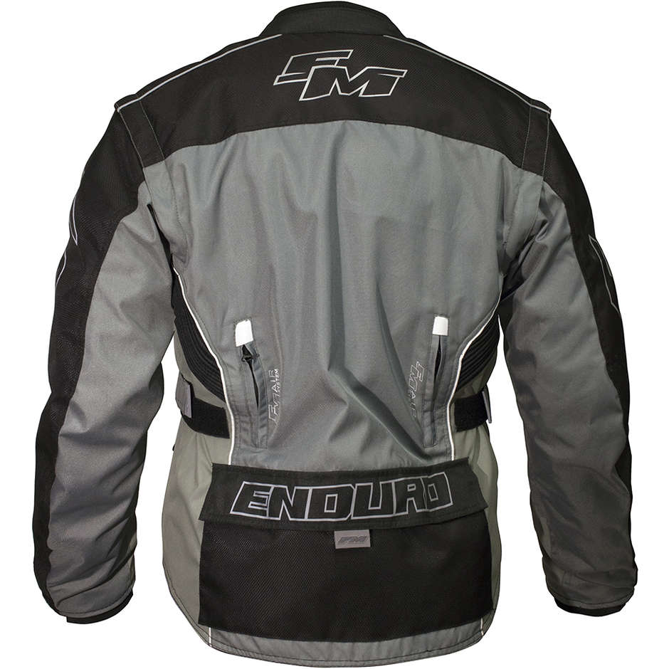 Moto Cross Enduro Jacke Fm Racing JACKE EN Grau