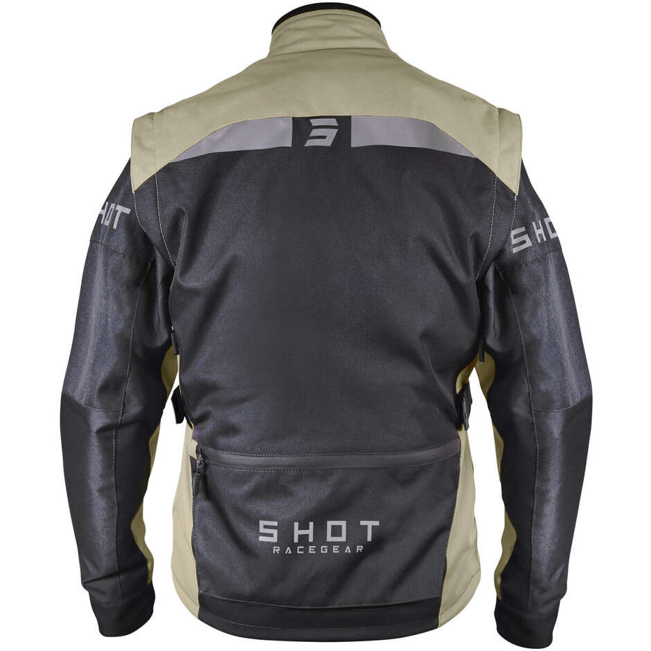 Moto Cross Enduro Jacket Shot RACETECH Black Sand