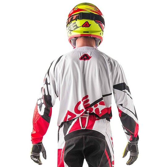 Moto Cross Enduro jersey Acerbis Profile Black Red