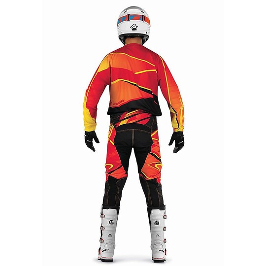 Moto Cross Enduro jersey Acerbis X-Gear Red Black