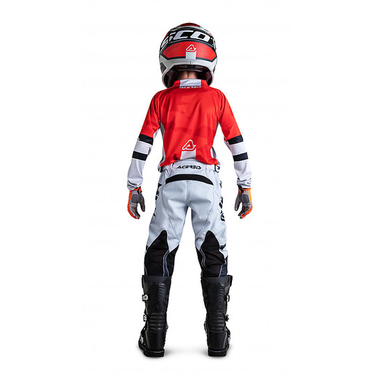 Moto Cross Enduro Jersey Child Acerbis Skyhigh Red