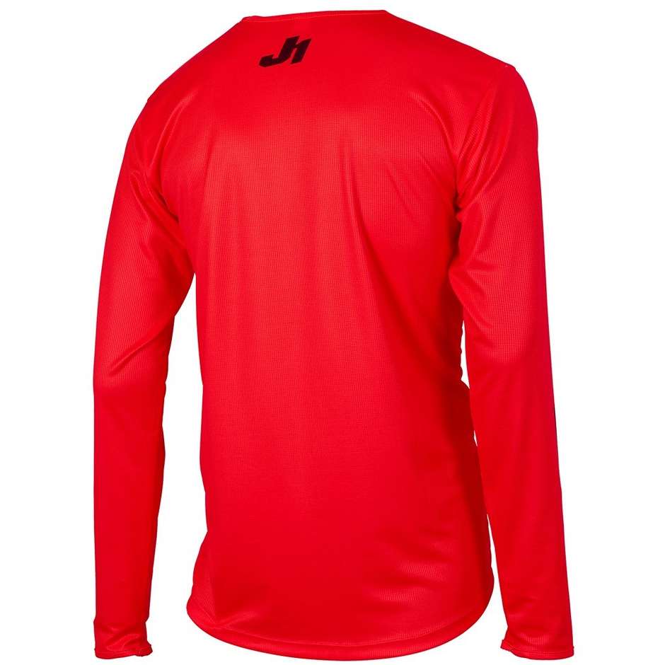 Moto Cross Enduro Jersey Just1 J-ESSENTIAL SOLID Red