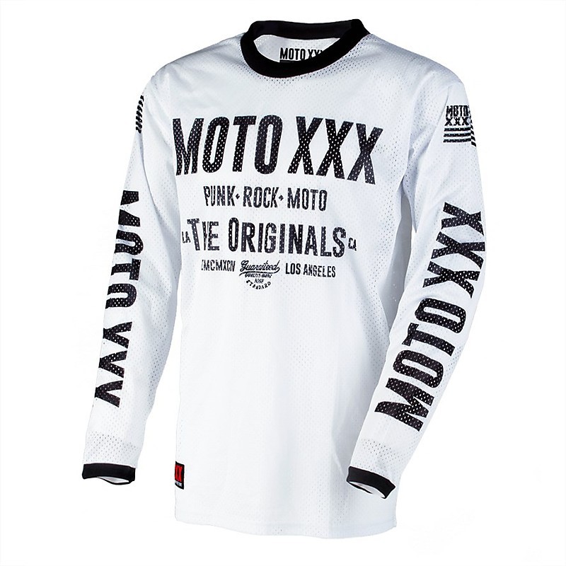 Moto Cross Enduro Jersey Oneal Moto XXX Jersey original White For