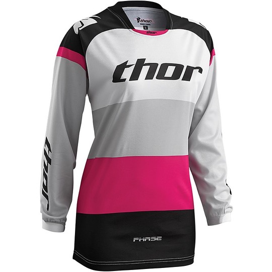 Moto Cross Enduro jersey Thor Phase Woman 2016 Bonnie Black Purple