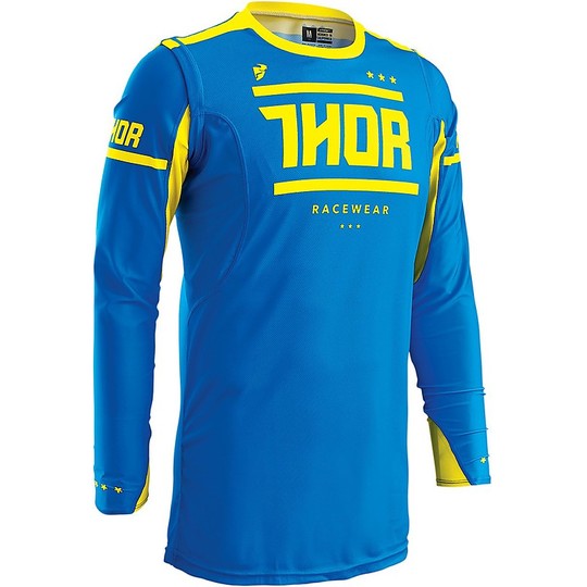 Moto Cross Enduro jersey Thor Prime 2,016 Fit Blue Yellow