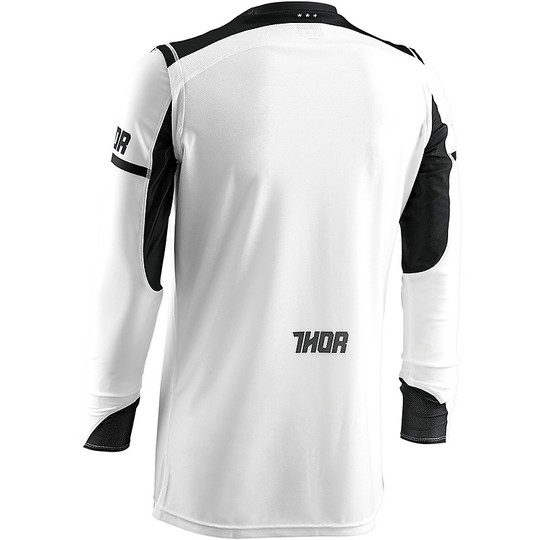 Moto Cross Enduro jersey Thor Prime 2,016 Fit White Black