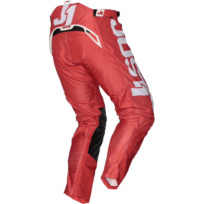 Moto Cross Enduro Just1 J-FORCE Terra Red White Pants