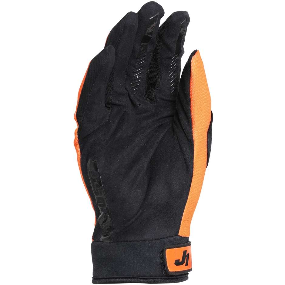 Moto Cross Enduro MTB Just1 J-FLEX Orange Fluo Gloves