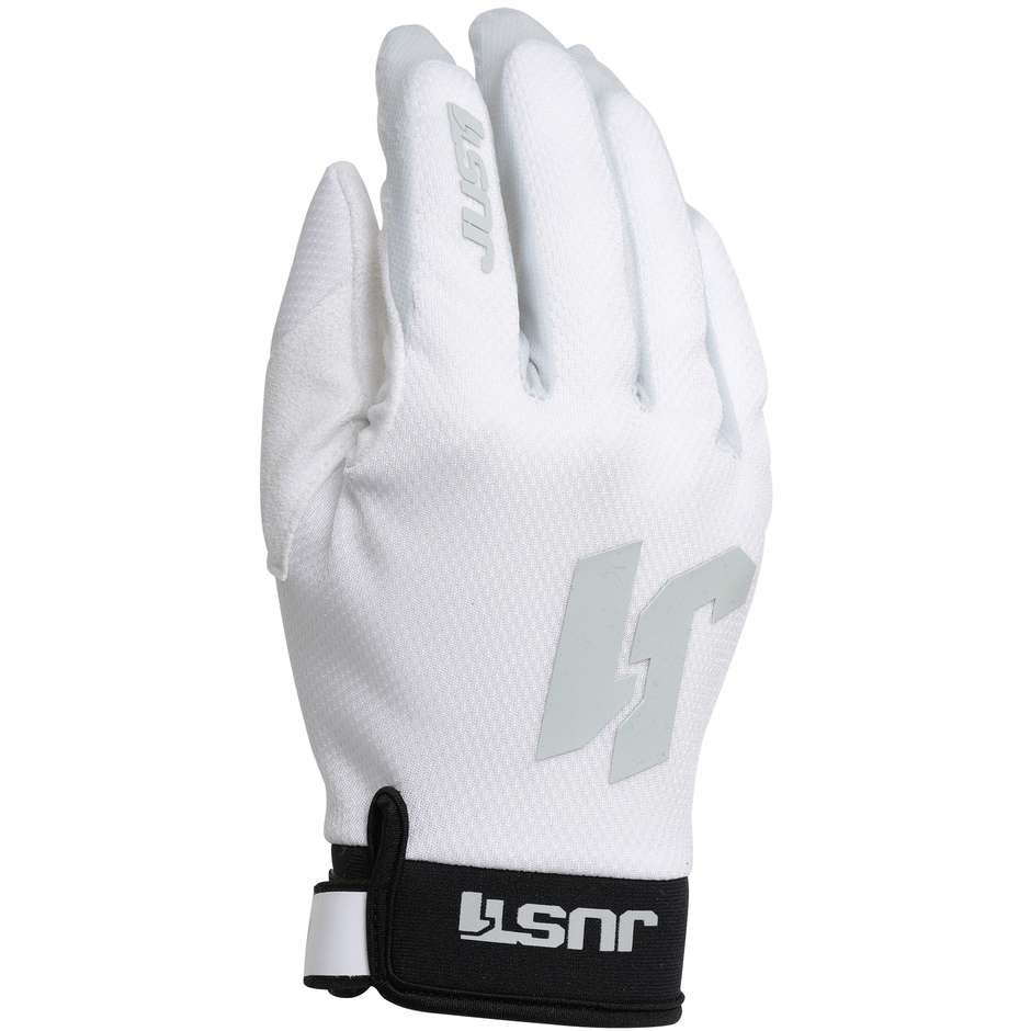 Moto Cross Enduro MTB Just1 J-FLEX White Gloves