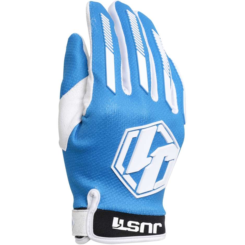 Moto Cross Enduro MTB Just1 J-FORCE Blue Gloves