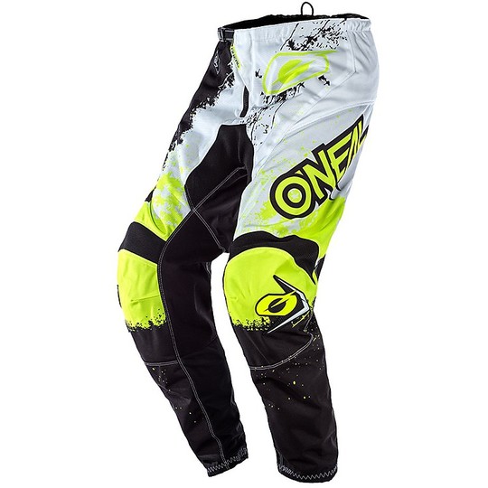 Moto Cross Enduro O'Neal Element Impact Pants schwarz gelb