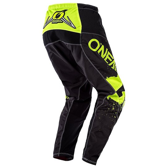 Moto Cross Enduro O'Neal Element Impact Pants schwarz gelb