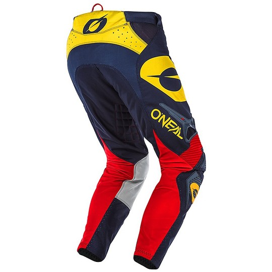 Moto Cross Enduro O'neal Hardwear pants REFLEXX Blue Yellow