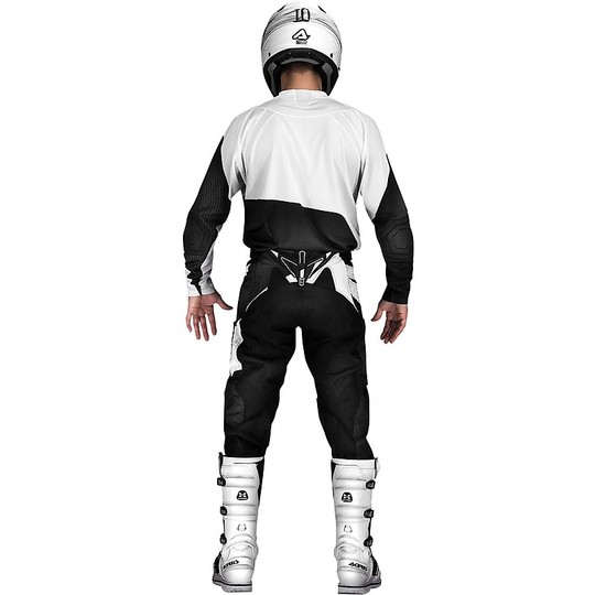 Moto Cross Enduro pants Acerbis Impact Black White