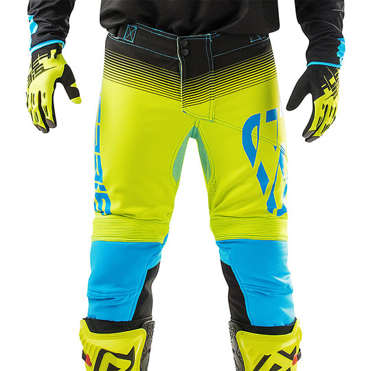Moto Cross Enduro pants Acerbis X-Flex Black Fluorescent Yellow