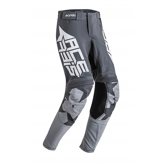 Moto Cross Enduro Pants Acerbis X-Flex StarWay Black Gray