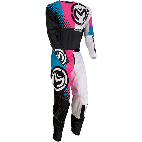 Moto Cross Enduro pants Moose Racing M1 Black Pink Blue