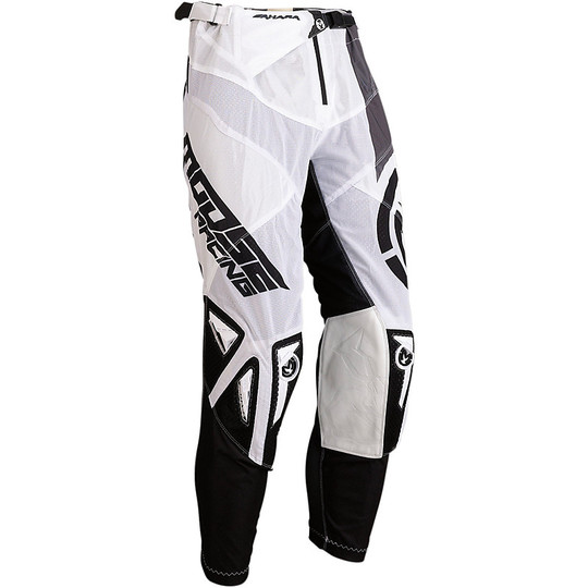 Moto Cross Enduro pants Moose Racing Sahara White Black