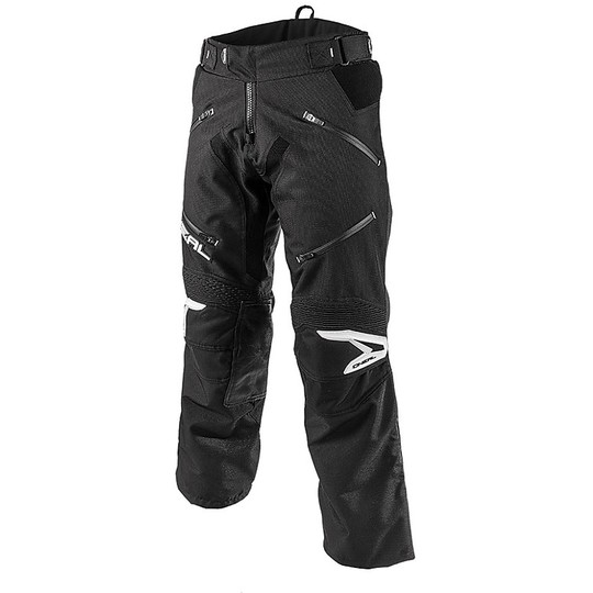 Moto Cross Enduro Pants Oneal Baja Black White WP