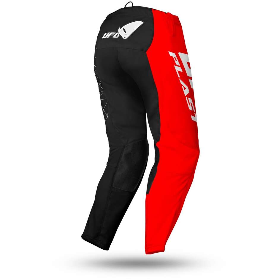 Moto Cross Enduro Pants Ufo TECNO Black Red