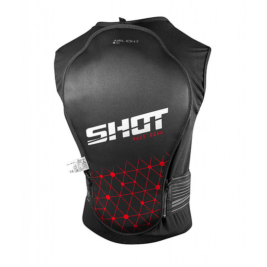 Moto Cross Enduro Protective Vest Shot AIRLIGHT EVO Black