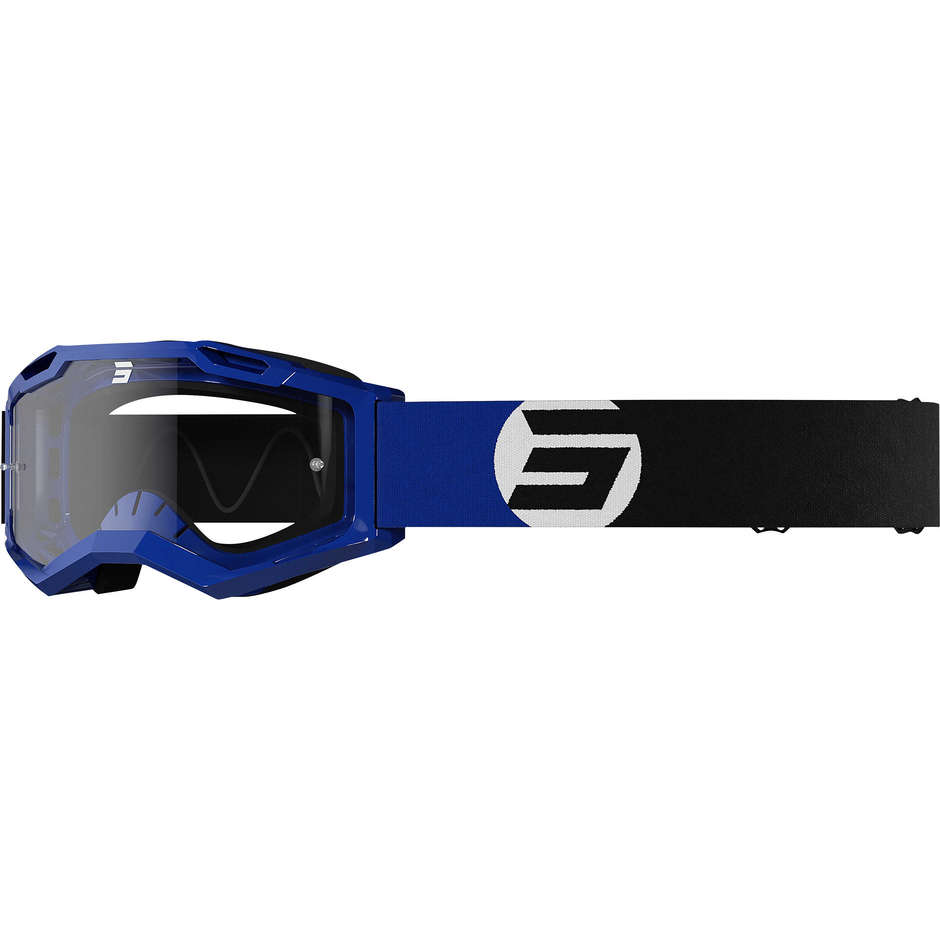 Moto Cross Enduro Schnapsbrille Maske ASSAULT 2.0 ASTRO Glossy Blue