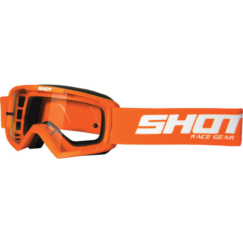 Moto Cross Enduro Shot Glasses Child Rocket Orange Neon