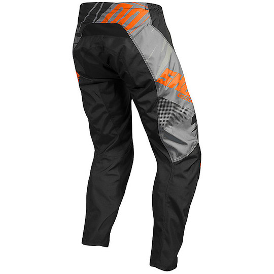 Moto Cross Enduro Shot Pants DEVO VENTURE Gray Black Orange