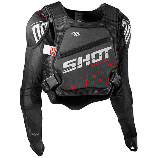 Moto Cross Enduro Shot Protective Vest ULTRALIGHT Black