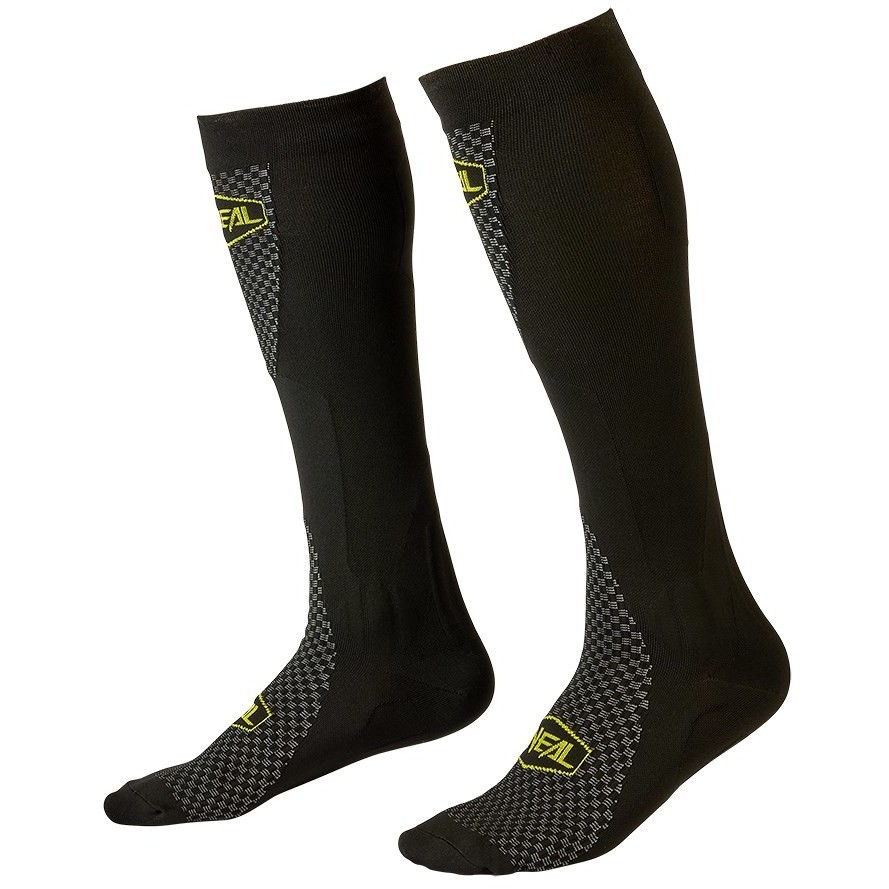 Moto Cross Enduro Socks Oneal MX Performance Socks V.22 Black Yellow