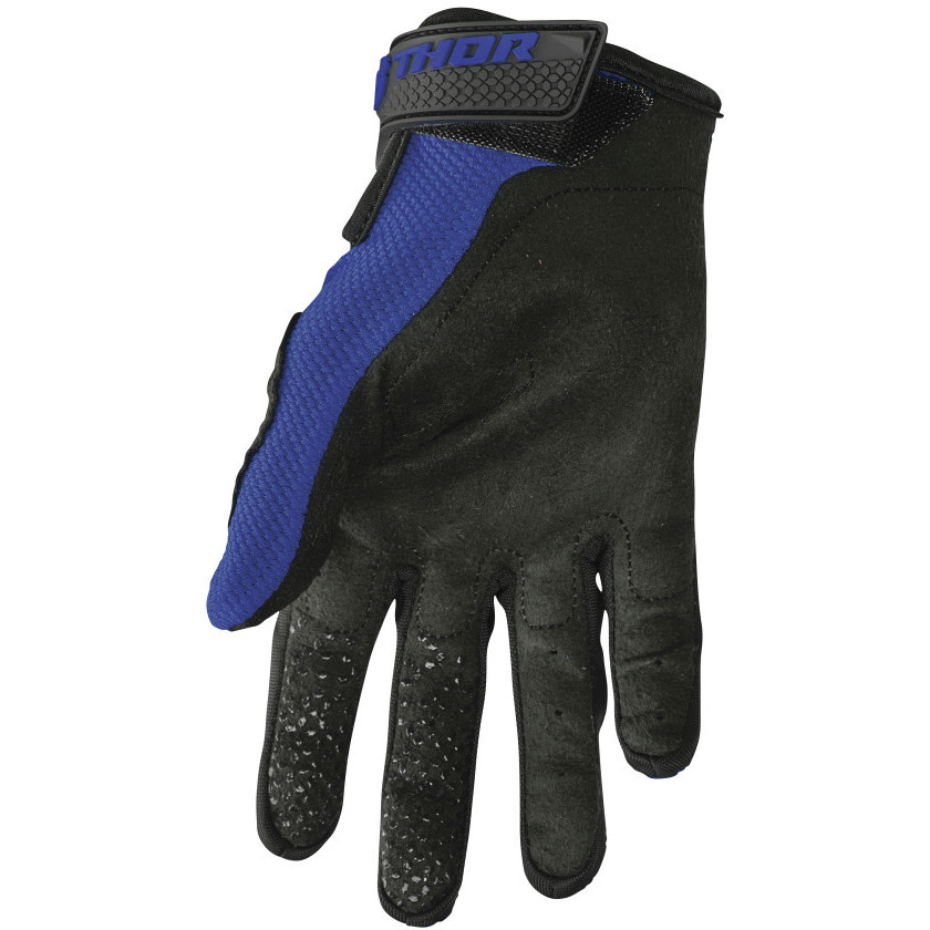 Moto Cross Enduro Thor Sector Navy Blue Child Gloves