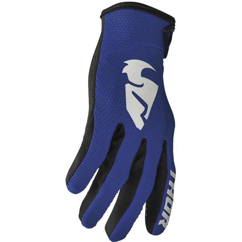 Moto Cross Enduro Thor Sector Navy Blue Child Gloves