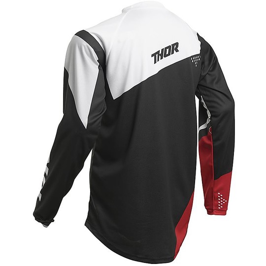 Moto Cross Enduro Thor Youth Sector S20 Blade Red Charcoal Jersey